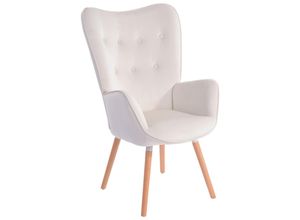 Ti'me Sessel, Creme, Natur, Holz,