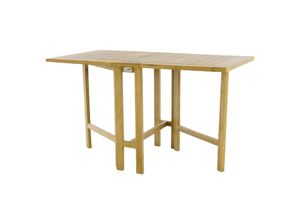 Gartentisch VCM "faltbarer Tisch", braun, Tische, Gartentisch