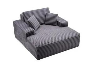 VEVOR Chaiselongue Relaxliege 124 cm,