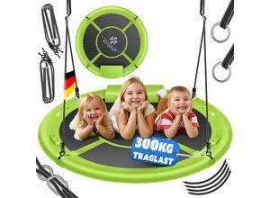 KESSER® Nestschaukel Tellerschaukel Hängeschaukel Rundschaukel