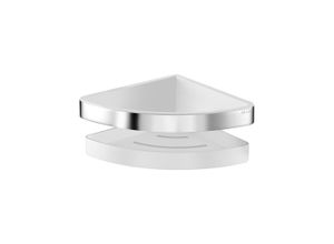 Keuco Eckduschkorb chrom/Anthraz., 2-tlg., Schenkell. 180mm (12757010001)