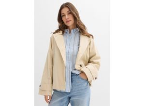 bonprix Oversize Übergangsjacke, beige, Gr.36,