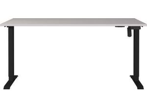 Schreibtisch Monaco, elektrisch höhenverstellbar, Rechteck,
