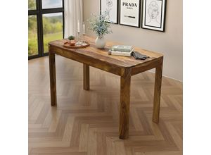 Esstisch Sheesham Massivholz 120cm Rechteckiger