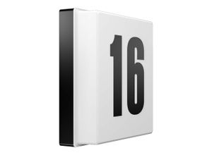 RZB LED-Hausnummernleuchte Unterteil Schwarz 221167.003.25)