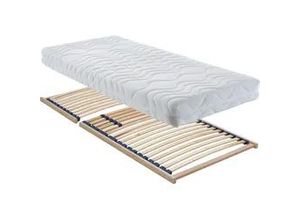 Polsterbett, beige, B:145cm L:212cm, Bezug