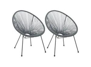 Stuhl INOSIGN, grau (grau, schwarz),