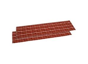 Tischläufer GO-DE, rot, L:140cm, Polyacryl,