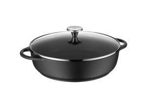 WMF Pfanne, Schwarz, Metall, 7.5