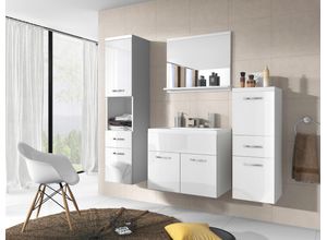 Badmöbel-Set 5-tlg. Alba ca. 140