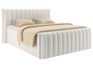 Boxspringbett Lina Creme ca. 180x200cm