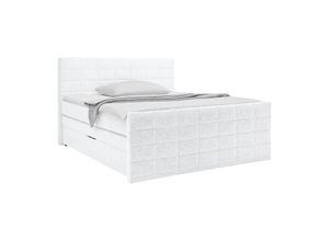 Boxspringbett Damon Weiß ca. 160x200cm