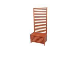 Sichtschutz Bank mit Truhe ca.76x180x45cm