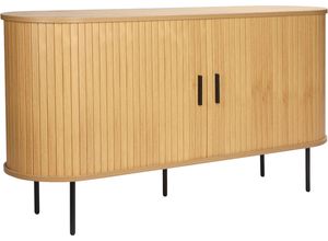 Sideboard MÖBILIA, schwarz (natur, schwarz),