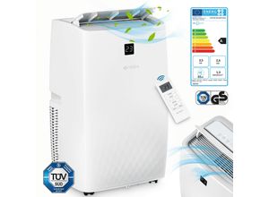 Klimaanlage Mobil 12000 BTU/h (3.500 Watt) - Mobiles Klimagerät 4in1 mit WiFi/App Monoblock Kältemittel - Fernbedienung, 24h-Timer, Luftentfeuchter, Nachtmodus