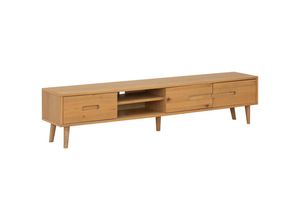 Mid.you Lowboard, Natur, Holz, Holzwerkstoff,
