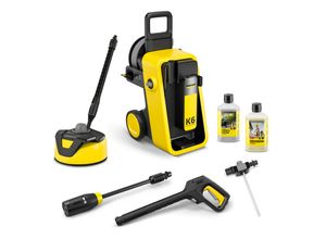 Hochdruckreiniger KÄRCHER "K 6 Comfort Premium Home *EU", gelb, B:34,6cm H:66,8cm L:41,7cm, Kunststoff, Hochdruckreiniger