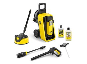 Hochdruckreiniger KÄRCHER "K 5 Comfort Premium Home *EU", gelb, B:34,6cm H:66,8cm L:41,7cm, Kunststoff, Hochdruckreiniger