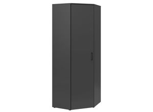 Eckschrank - anthrazit - Breite