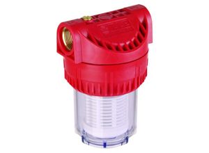 T.I.P. Feinfilter G 5 Vorfilter 31052 Für Gartenpumpen und Hauswasserwerke, 5 Zoll, bis 7.000 l/h, mit waschbarer Filterpatrone
