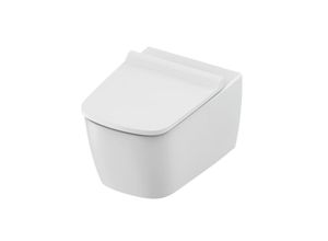 TECEneo Wand-WC 9700215 Set mit Deckel SLIM, weiß, ohne Duschfunktion