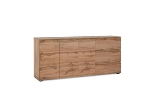 Mid.you Sideboard, Honigeiche, Holzwerkstoff, 2