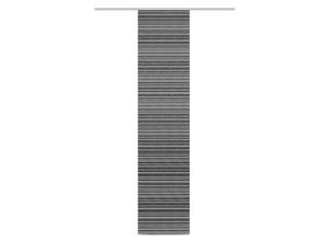 Flächenvorhang Folke, Anthrazit, Textil, Uni,