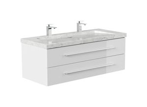 Badmöbel Marmor Carrara White YAMO