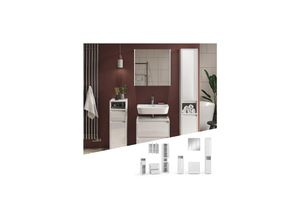Vicco Badmöbel-Set Badezimmer-Möbel Bad-Schrank Majest