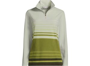 Fleecepullover mit Zipper, Damen,