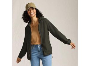 Anyweather Fleece-Jacke mit Kapuze, Damen,