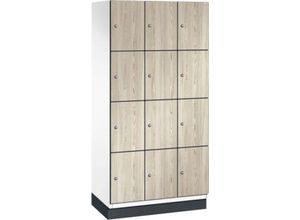 C+P Schließfachschrank Cambio, 3 Abteile,