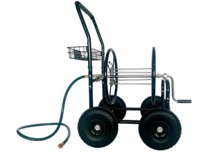 WESTMANN Schlauchwagen "Rota", schwarz, B:58cm H:95cm T:63cm, Schlauchtrommeln, für max. 75 m Schlauch