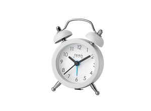Glockenwecker FILIUS ZEITDESIGN, weiß, Wecker,