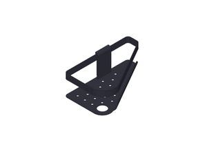 Giese Newport Duschkorb 30822-14 Halter für Rasierer, Eckmodell ,schwarz matt