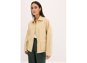 bonprix Oversize Jacke, beige, Gr.52,