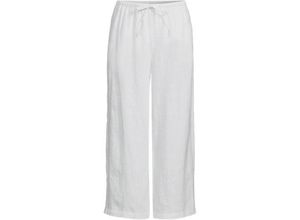Weite Premium Reinleinen-Schlupfhose in 7/8-Länge