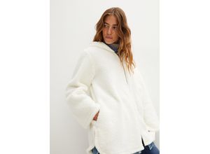 bonprix Teddy-Fleece Jacke in A-Linie