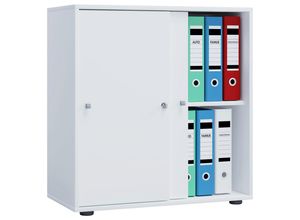P & B Aktenschrank, Weiß,