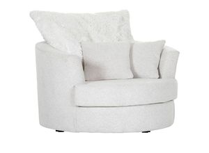 Ambia Home Sessel, Weiß, Metall,