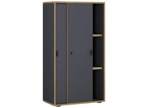 P & B Aktenschrank, Anthrazit,