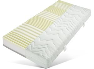 Taschenfederkernmatratze BECO "Vario Lux Greenfirst", weiß, B:140cm H:22cm L:200cm, Bezug: 100% Polyester. Steppfüllung: 100% Polyester, Matratzen, Taschenfederkernmatratze, komfortable Matratze in 90x200 cm und weiteren Größen erhältlich