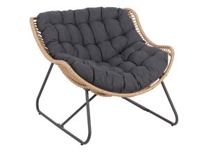 Ambia Garden Gartensessel, Anthrazit, Dunkelgrau,