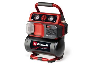 Kompressor EINHELL "Akku-Kompressor TE-AC 18/75 Li OF-Solo", schwarz (ohne farbbezeichnung), B:32cm H:19,7cm L:45cm, Kompressoren, ohne Akku und Ladegerät