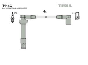 Tesla Zündleitungssatz t114c für BMW