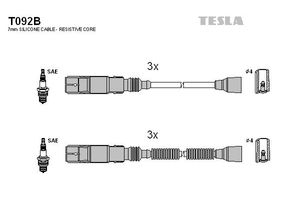 Tesla Zündleitungssatz t092b für SMART