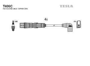 Tesla Zündleitungssatz t406c für VW
