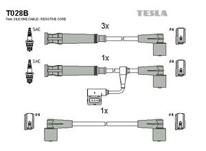 Tesla Zündleitungssatz t028b für BMW