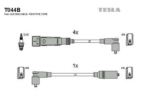Tesla Zündleitungssatz t044b für VW