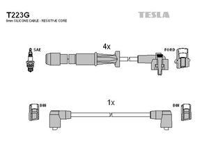 Tesla Zündleitungssatz t223g für Ford